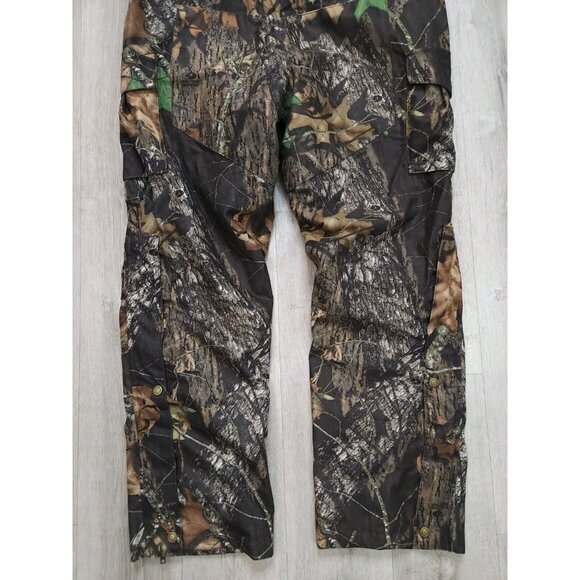 Vintage Hodgman Horcotex 2000 Mossy Oak‎ Camo Bib Pants Mens Medium - Picture 6 of 14